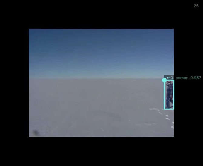 Walking With Border Algorithm Detection
